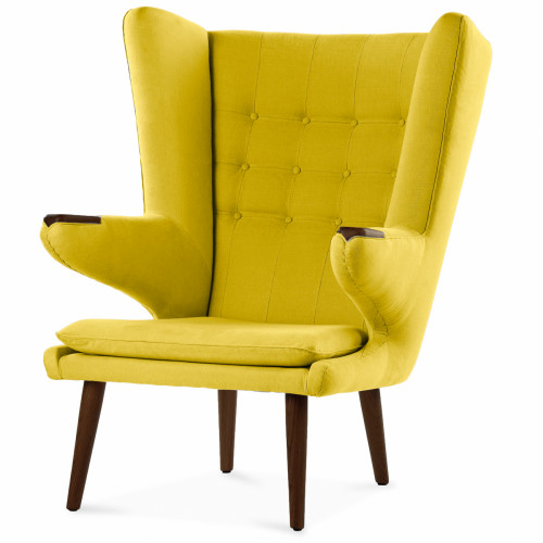 кресло papa bear желтое в Подольске