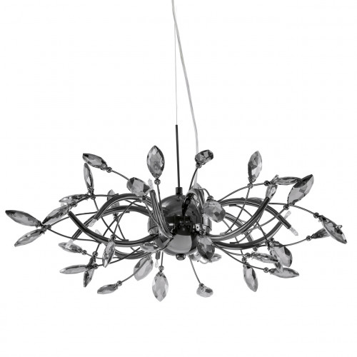 люстра дизайнерская over хром белая в Подольске