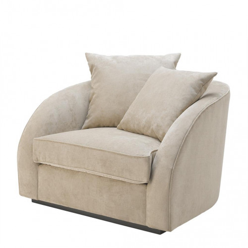 кресло les palmiers от eichholtz бежевое в Подольске