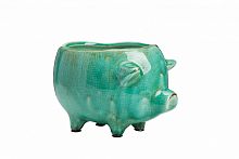 цветочный горшок pig planter голубой в Подольске