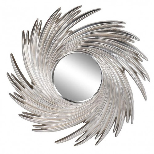 зеркало круглое настенное в серебряной раме 87x87 см в Подольске