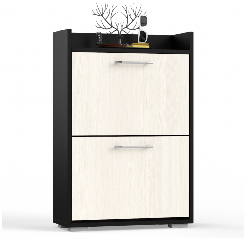 обувница l, цвет венге/дуб лоред в Подольске