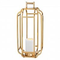 подсвечник-фонарь золотой palisades от eichholtz, 55 см в Подольске