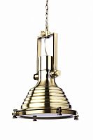 подвесной светильник в стиле лофт lamp maritime цвет латунь в Подольске