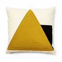 чехол на подушку shara 45x45 с желтым треугольником aa2789j35 от la forma (ex julia grup) в Подольске