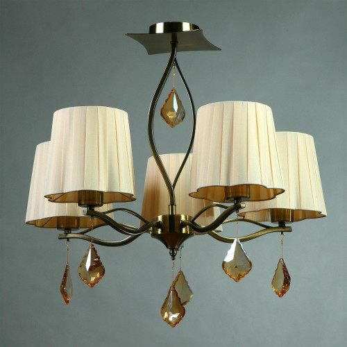 потолочная люстра brizzi bx03203/5 bronze cream в Подольске