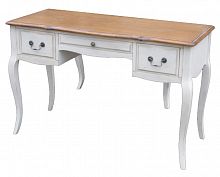 письменный стол mobilier de maison белый, коричневый в Подольске