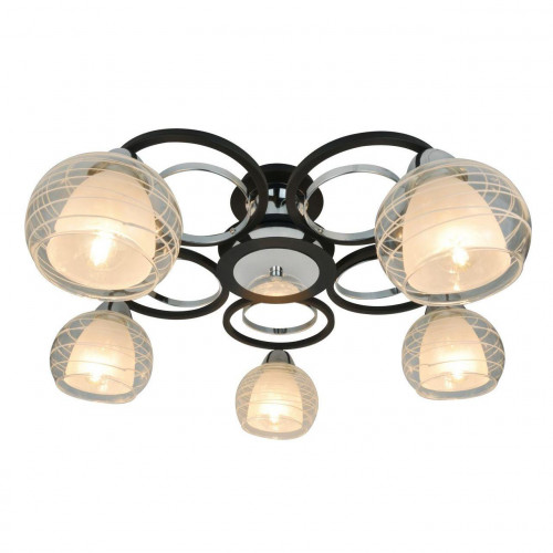 потолочная люстра arte lamp ginevra a1604pl-5bk в Подольске