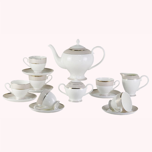 чайный сервиз bianko 17 pcs tea set в Подольске