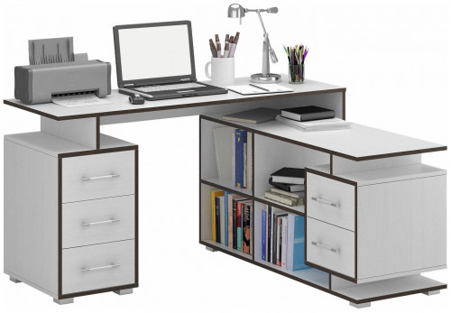 письменный стол угловой mfmaster краст-3 в Подольске