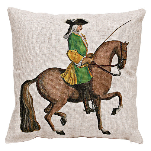 декоративная подушка «верховая езда, урок № 10» в Подольске