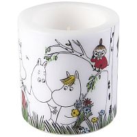 свеча большая moomin счастливое семейство, 8 см в Подольске