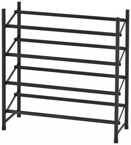 unistor avenue четырехярусная этажерка для обуви раздвижная, 4-х ярусная полка подставка для обуви напольная в Подольске