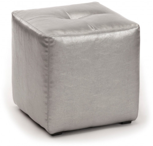пуф шарм-дизайн комфорт серебро в Подольске