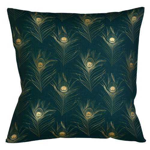 интерьерная подушка «жар-птица» (изумруд) в Подольске