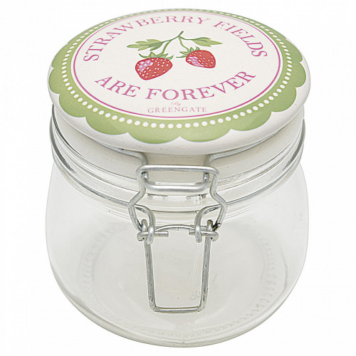 банка стеклянная strawberry pale green в Подольске