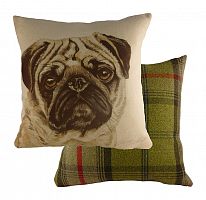 подушка с принтом waggydogs pug в Подольске