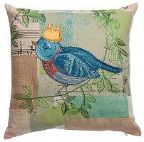 подушка с вышивкой в стиле прованс imperial bird в Подольске