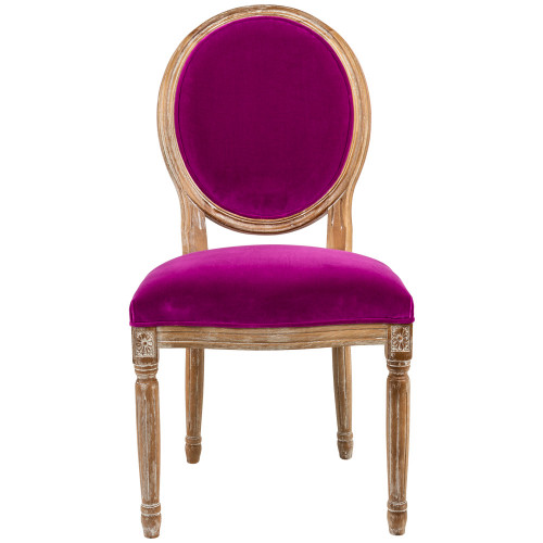 стул «луи / фуксия» (бархат, лесной орех) в Подольске