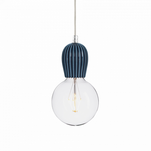 подвесной светильник keramik rib indigo aluminum в Подольске
