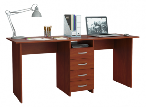 письменный стол mfmaster тандем-2 (0120) в Подольске