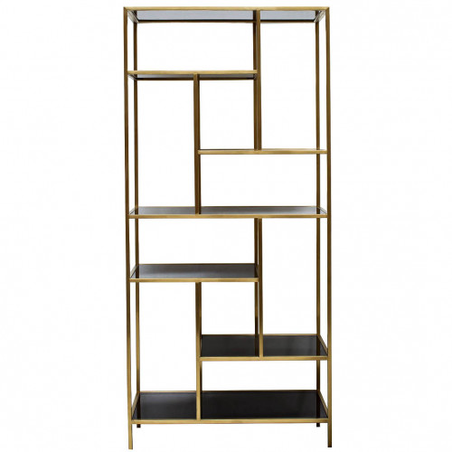 стеллаж gold line золотистый/черный в Подольске