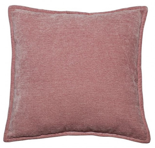 подушка светло-розовая шинилл квадратная 45х45 см в Подольске