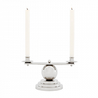 канделябр серебряный на 2 свечи leopold от eichholtz, 16,5 см в Подольске