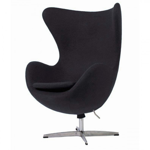 кресло egg chair пепельно-серое в Подольске