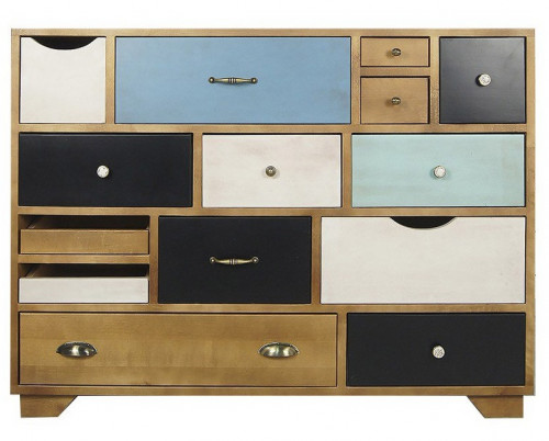 комод «aquarelle birch» 14 ящиков разноцветный в Подольске