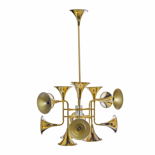 подвесной светильник рожковый золотой горн в Подольске