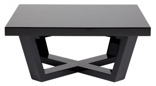 стол журнальный oak black varnish чёрный, лак в Подольске