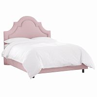 кровать двуспальная 180х200 розовая kennedy lilac linen в Подольске