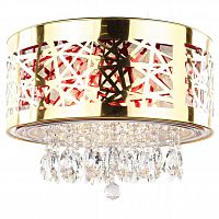 люстра nicolette золото, прозрачная в Подольске