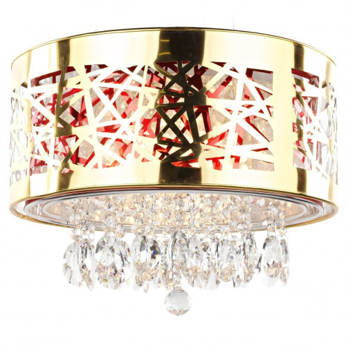 люстра nicolette золото, прозрачная в Подольске