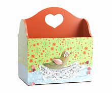 декоративная подставка для журналов и газет deliver love в Подольске