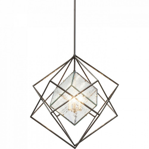 подвесной светильник prisma cube куб черный 82х82 в Подольске