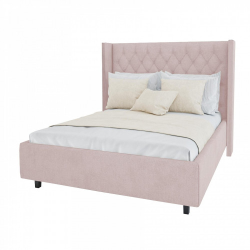 кровать wing-2 90х200 велюр пыльная роза р в Подольске