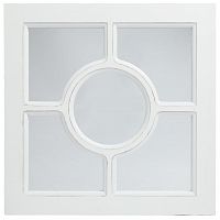 зеркало белое квадратное с декором круг cerchio в Подольске
