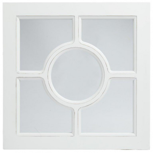 зеркало белое квадратное с декором круг cerchio в Подольске