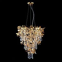 подвесная люстра crystal lux romeo sp10 gold d600 в Подольске