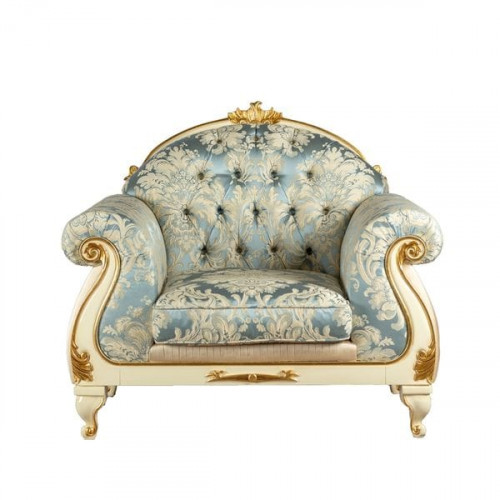 кресло stradivari светло-голубое, бежевое в Подольске