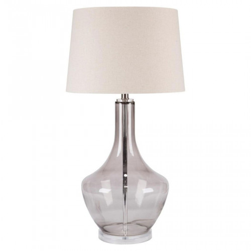 настольная лампа белая на прозрачном основании монток в Подольске