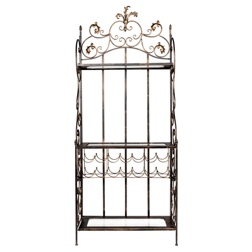 этажерка с барной полкой «лафайет» коричневая в Подольске