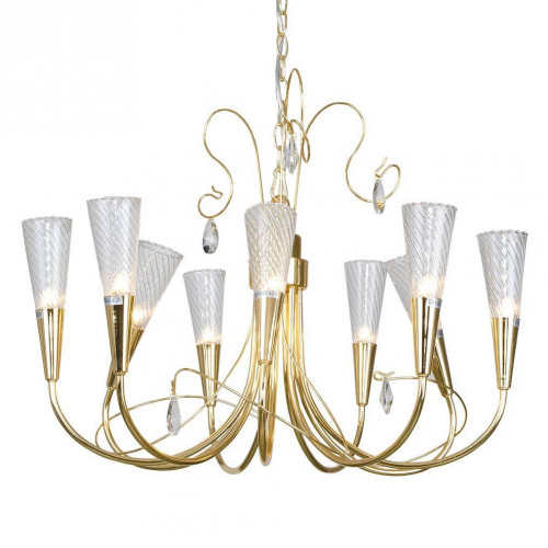 люстра дизайнерская fred золото прозрачная в Подольске