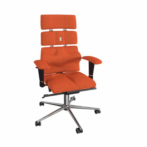 кресло эргономичное pyramid оранжевое в Подольске