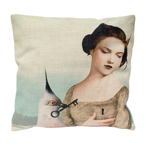 декоративная подушка «ключ к сердцу» в Подольске