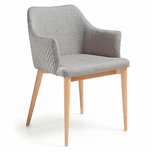 кресло danai ткань серое в Подольске