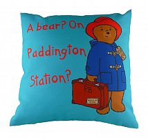 подушка с принтом paddington bear blue в Подольске