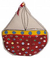 декоративная подушка с парусником sailboat в Подольске